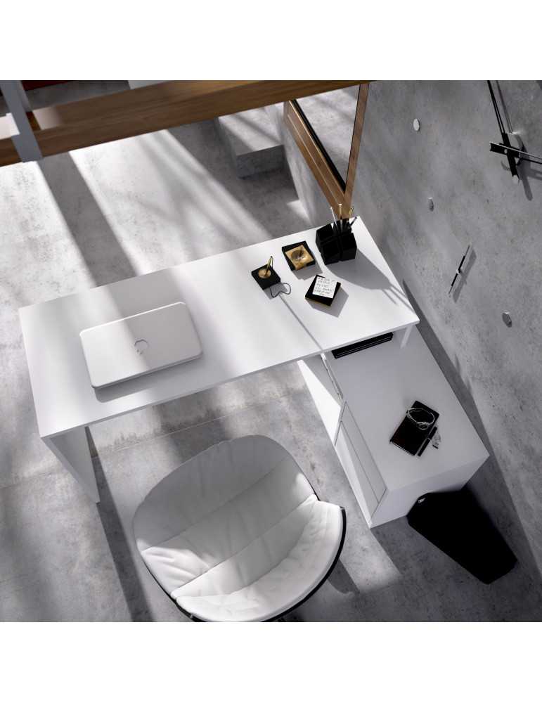 Mesa escritorio ROX DEKIT L blanco