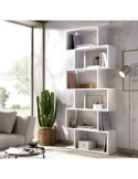 Mueble estanteria LIS ALTA DEKIT alta b. brillo