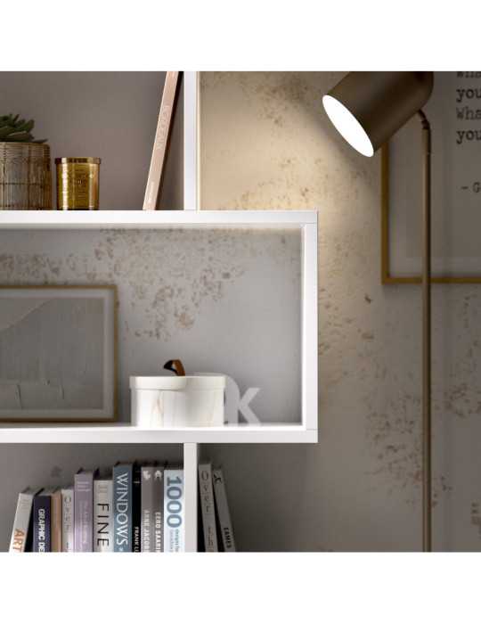 Mueble estanteria LIS ALTA DEKIT alta b. brillo