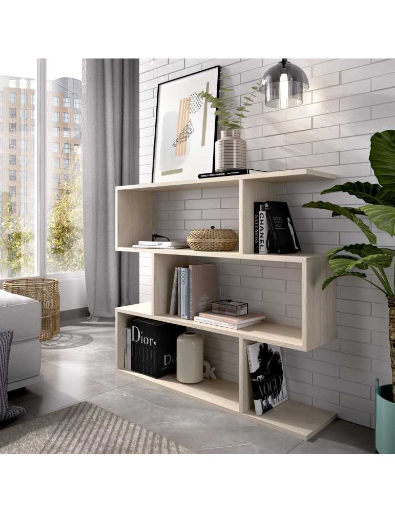 Mueble estanteria LIS BAJA DEKIT baja natural