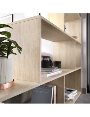 Mueble estanteria TEN DEKIT natural 2