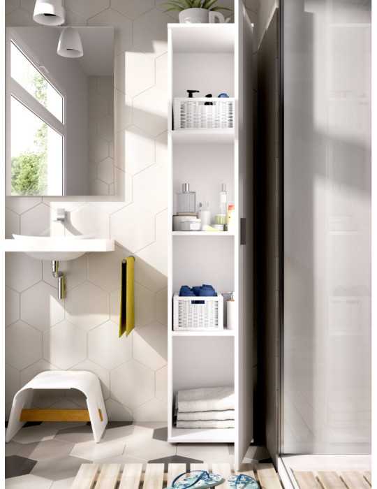 Armario multiuso FIT DEKIT 1 puerta blanco