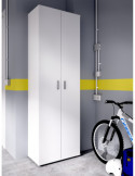 Armario multiuso FIT DEKIT 2 puertas 3 estanteria blanco