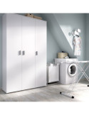 Armario multiuso FIT DEKIT 3 puertas blanco