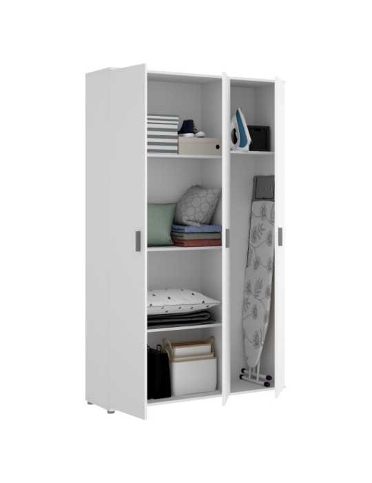 Armario multiuso FIT DEKIT 3 puertas blanco