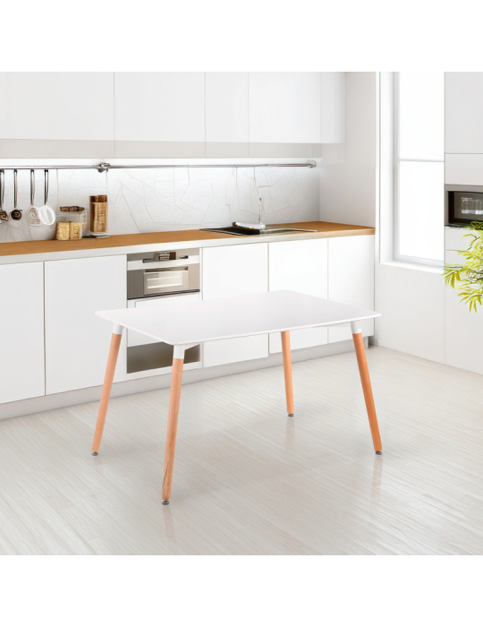 Mesa de cocina estilo nórdico Modelo Aria