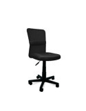 Silla de estudio infantil/juvenil Modelo Alba color negro