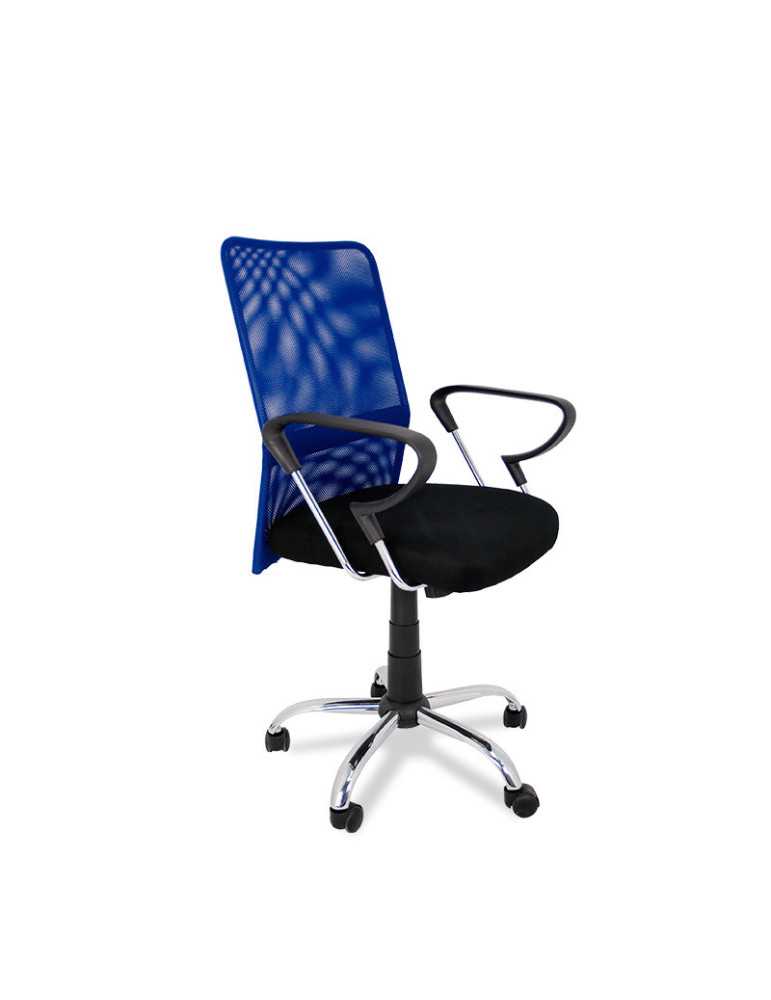 Silla de estudio infantil/juvenil Modelo Helena color azul
