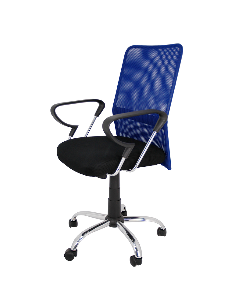 Silla de estudio infantil/juvenil Modelo Helena color azul