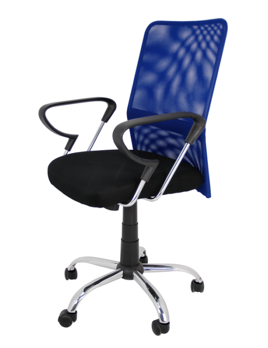 Silla de estudio infantil/juvenil Modelo Helena color azul