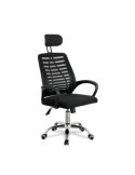 Silla de estudio infantil/juvenil Modelo Esther color negro