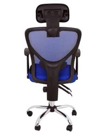 Silla de estudio infantil/juvenil Modelo Carla color azul 2