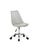 Silla de estudio infantil/juvenil Modelo Adriana color gris