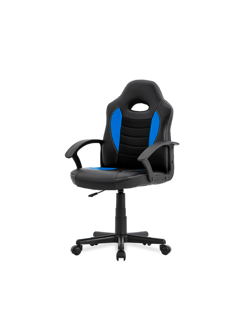 Silla Gaming Modelo Zoe color negro y azul