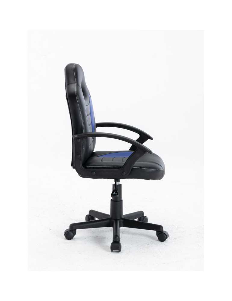 Silla Gaming Modelo Zoe color negro y azul