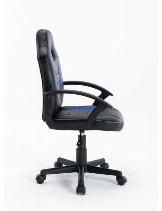 Silla Gaming Modelo Zoe color negro y azul