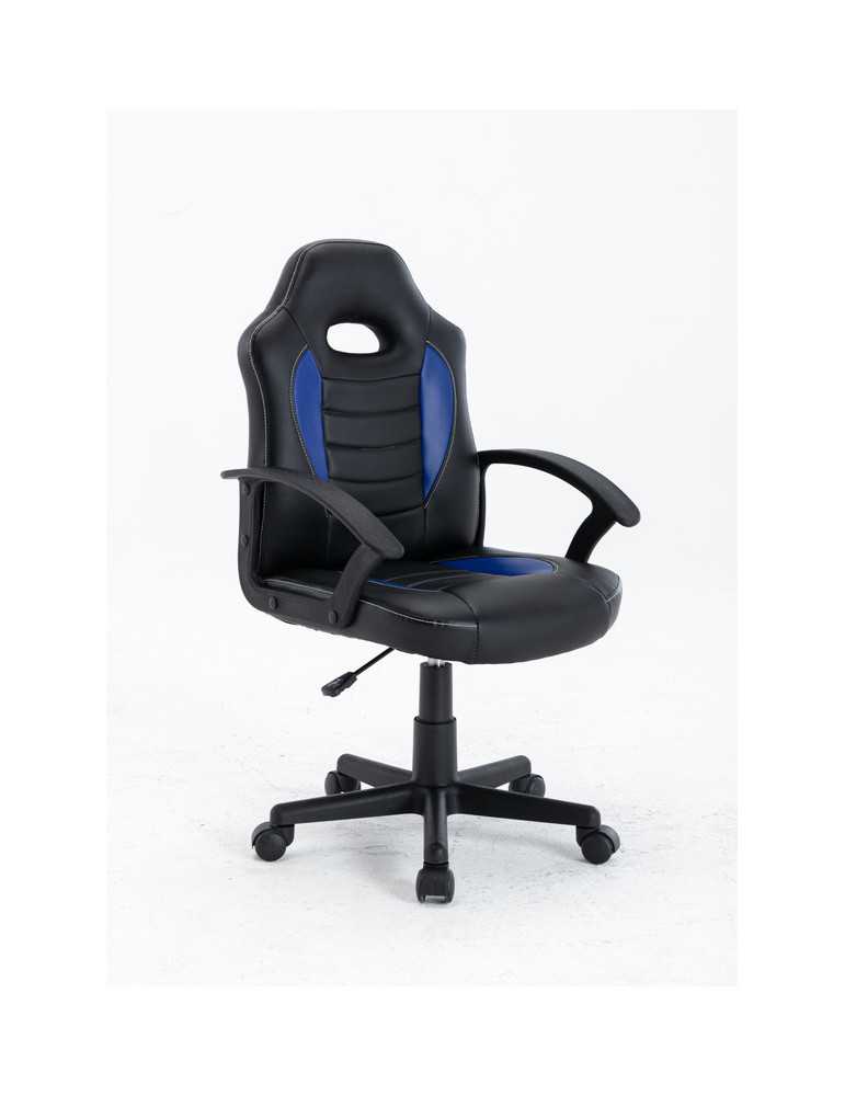 Silla Gaming Modelo Zoe color negro y azul
