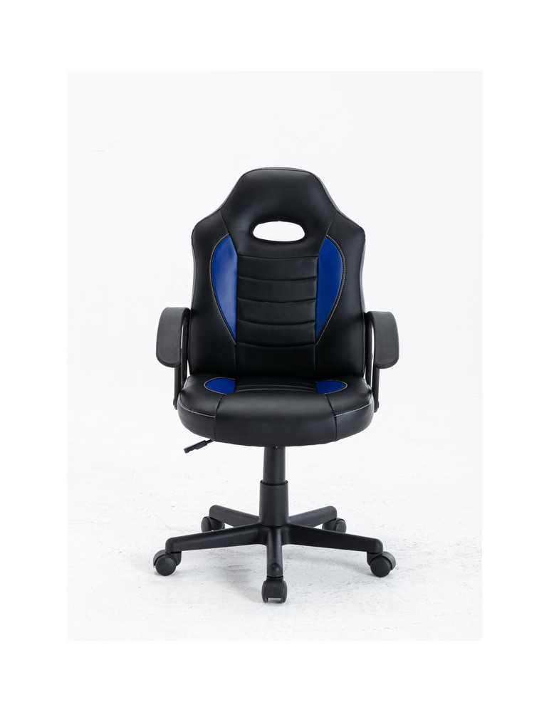 Silla Gaming Modelo Zoe color negro y azul