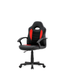 Silla Gaming Modelo Zoe color negro y rojo