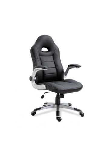 Silla de estudio Gaming Modelo Victoria color negro