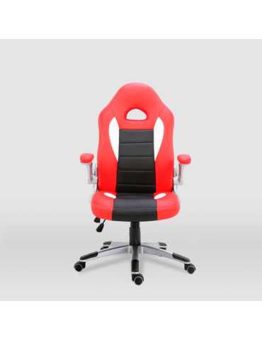 Silla de estudio Gaming Modelo Victoria color rojo/negro 2