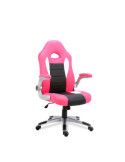 Silla de estudio Gaming Modelo Victoria color rosa/negro