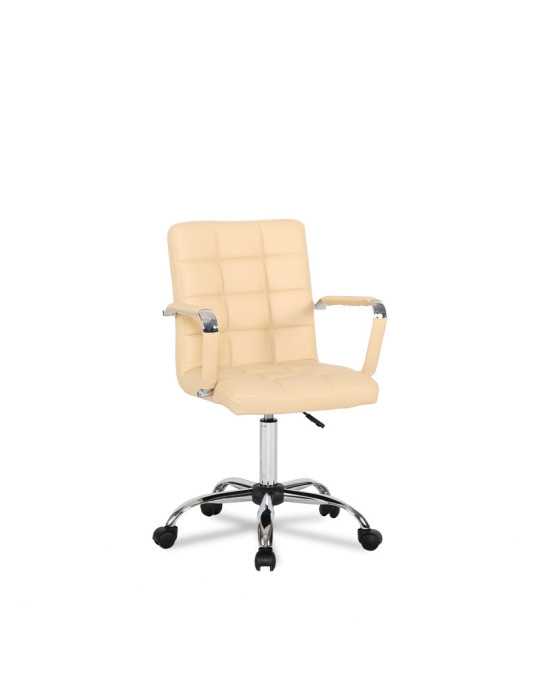 Silla de oficina Modelo Isabella color beige