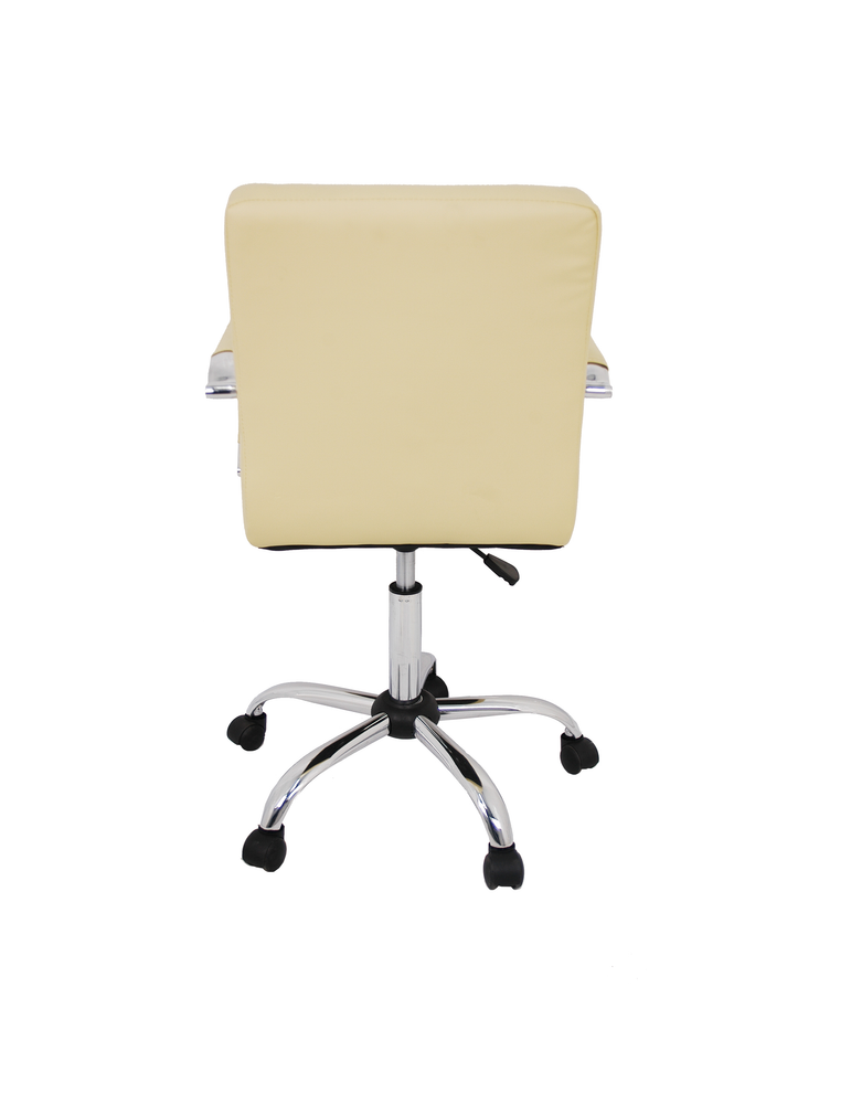 Silla de oficina Modelo Isabella color beige