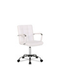 Silla de oficina Modelo Isabella color blanco