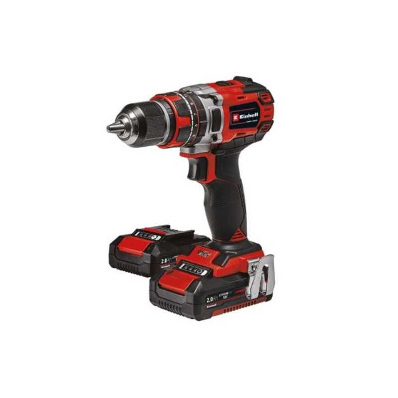Taladro EINHELL bateria percutor TE-CD 18/50 2 baterias