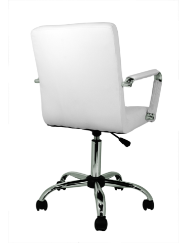 Silla de oficina Modelo Isabella color blanco 2