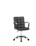 Silla de oficina Modelo Isabella color negra