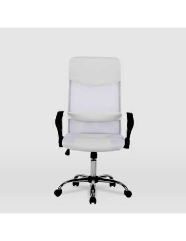Silla de oficina Modelo Dafne color blanco 2
