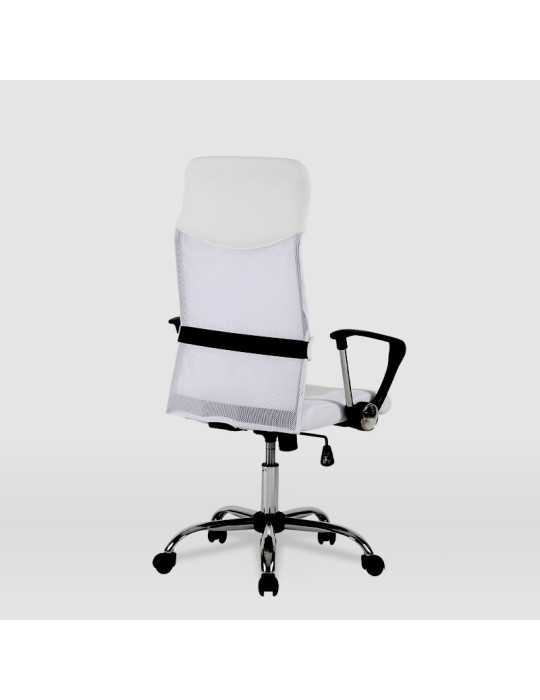 Silla de oficina Modelo Dafne color blanco