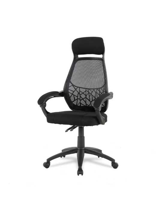 Silla de oficina Modelo Érika color negro