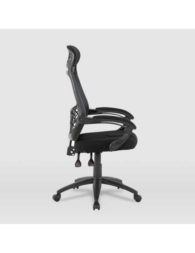 Silla de oficina Modelo Érika color negro