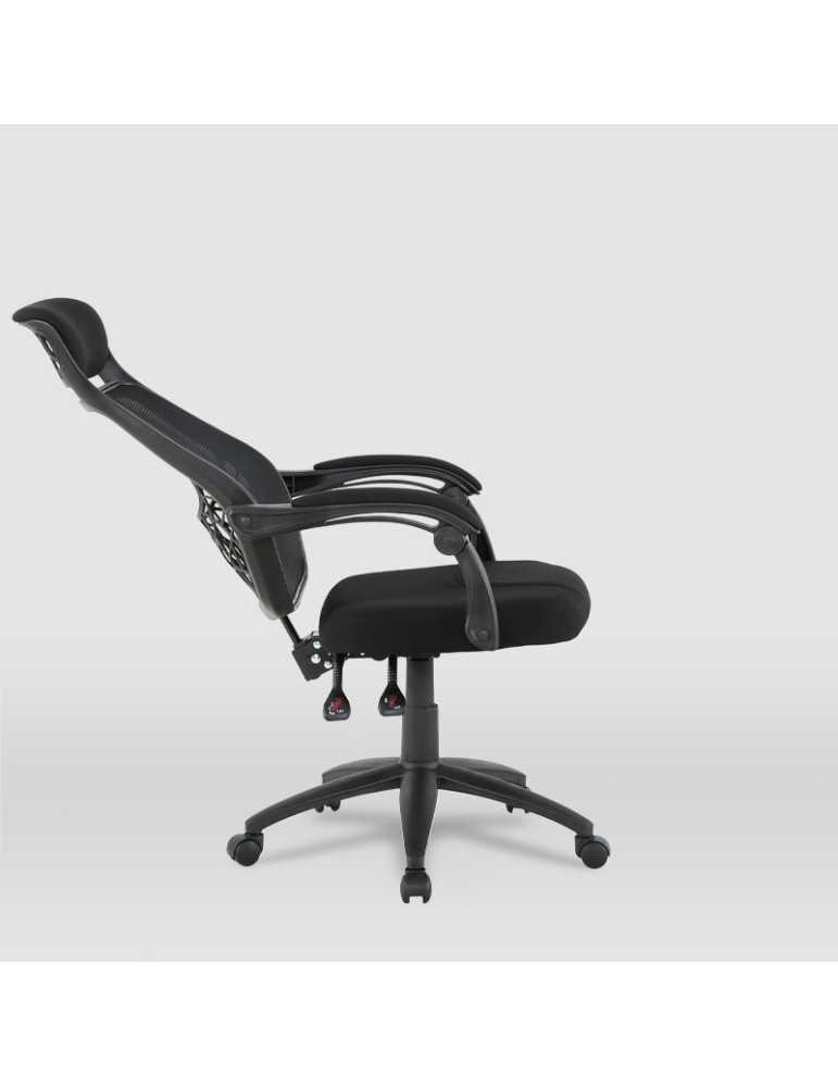 Silla de oficina Modelo Érika color negro