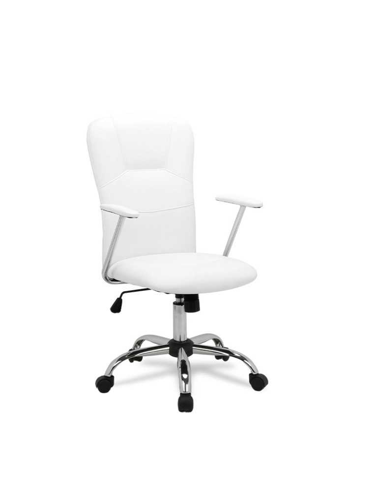 Silla de oficina Modelo Magali color blanco