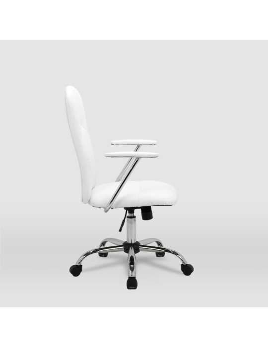 Silla de oficina Modelo Magali color blanco