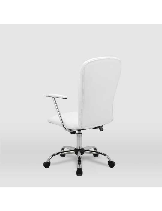 Silla de oficina Modelo Magali color blanco