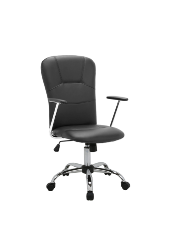 Silla de oficina Modelo Magali color negro