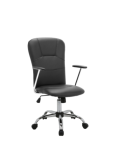 Silla de oficina Modelo Magali color negro