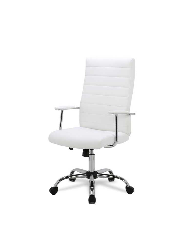 Silla de oficina Modelo Lara color blanco