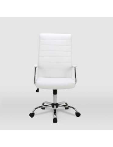 Silla de oficina Modelo Lara color blanco 2