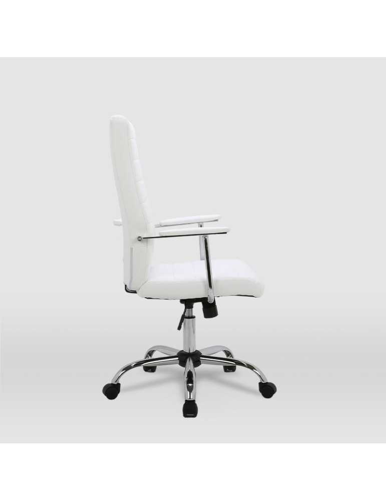 Silla de oficina Modelo Lara color blanco