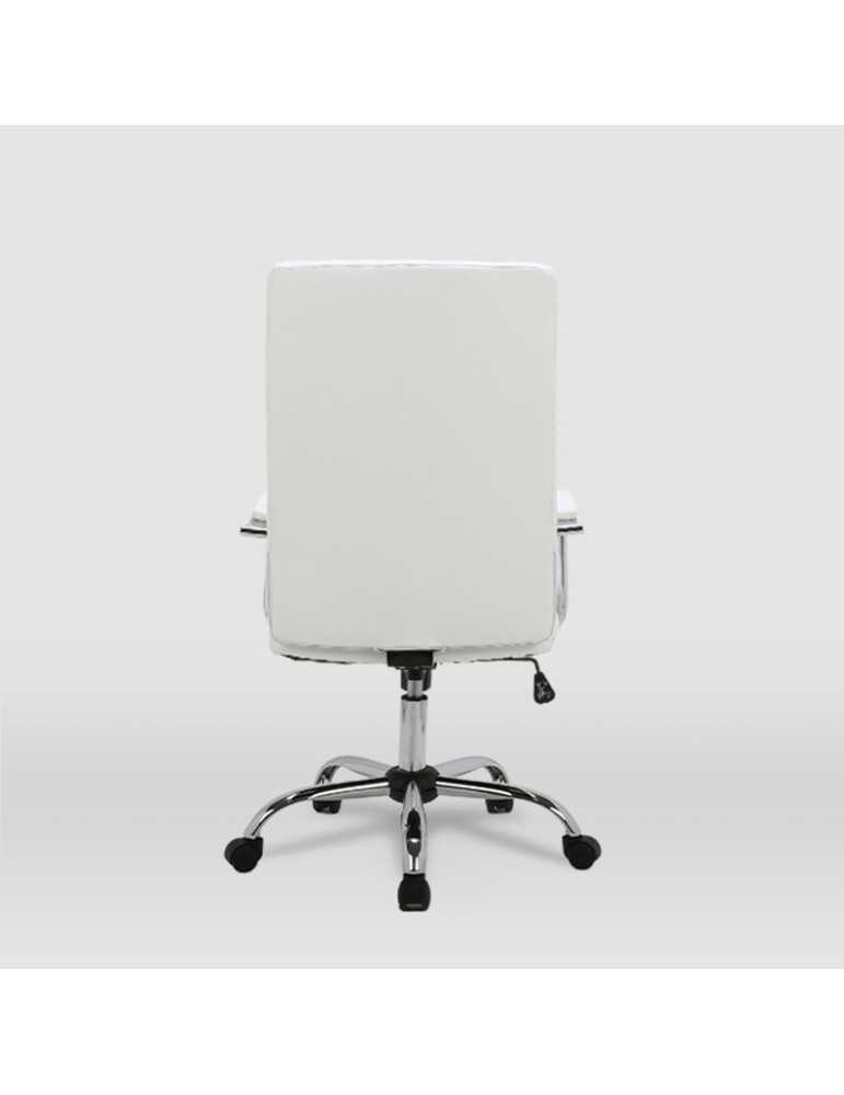 Silla de oficina Modelo Lara color blanco