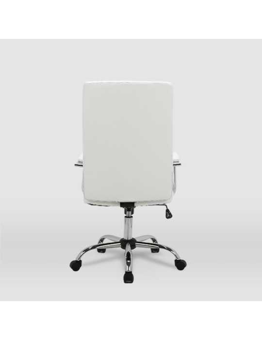 Silla de oficina Modelo Lara color blanco