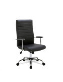 Silla de oficina Modelo Lara color negro