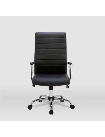 Silla de oficina Modelo Lara color negro 2