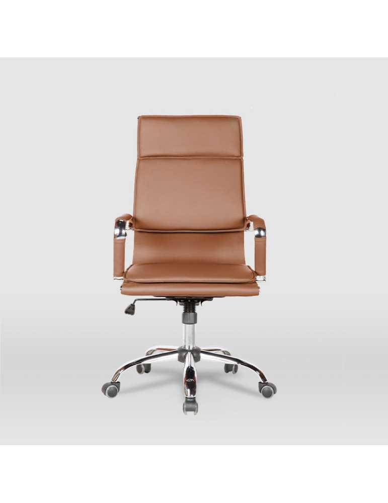 Silla de oficina Modelo Jana color marrón
